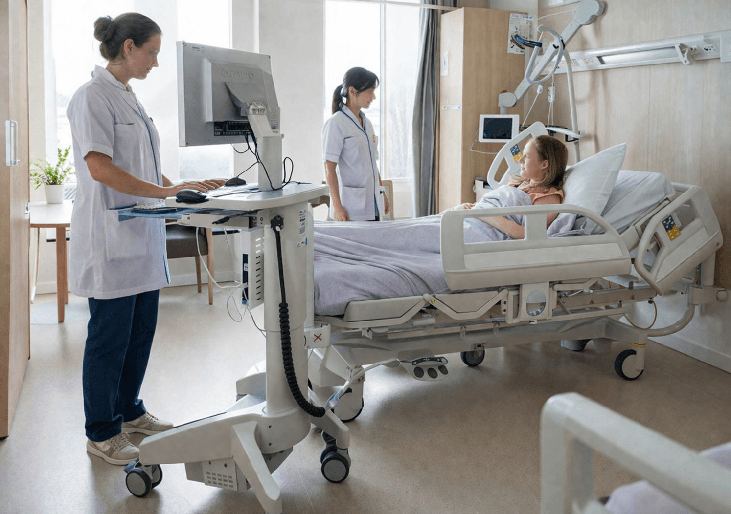 Papierloos werken op de verpleegafdeling